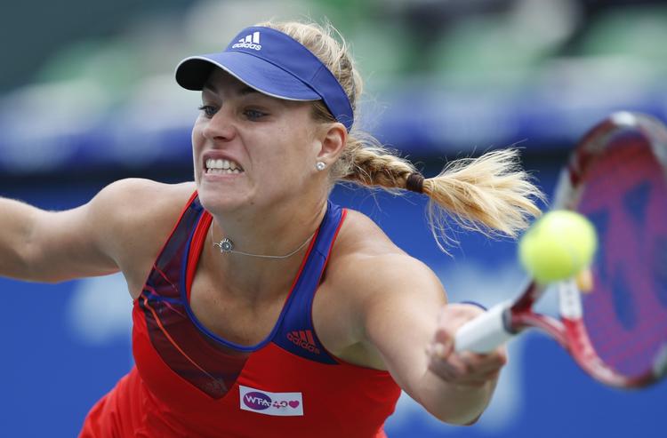 Slutspurt. Angelique Kerber scorede godt med ranglistepoint via finalepladsen i Tokyo i sidste uge. Formen er tilsvarende god i Beijing. 