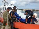 Skibsbrud. En båd med flere hundrede illegale immigranter er sunket ud for den italienske ø Lampedusa. Foreløbig er 82 fundet druknet, og 163 er reddet i land. . 
