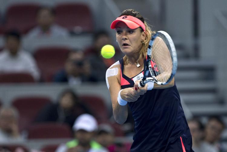 SEMIFINALIST. Efter en sejr over Angelique Kerber skal Agnieszka Radwanska møde Serena Williams i semifinalen. 