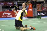 Succes. Viktor Axelsen skal slå en landsmand, hvis man skal juble endnu en gang. 