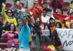 1. Rafael Nadal var kun på banen 37 minutter mod Tomas Berdych. Det var nok til at generobere førstepladsen på ranglisten. 