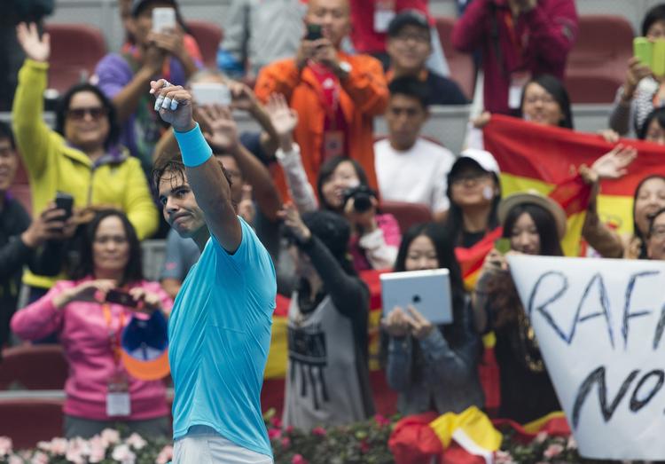 1. Rafael Nadal var kun på banen 37 minutter mod Tomas Berdych. Det var nok til at generobere førstepladsen på ranglisten. 
