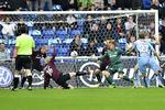 2-2. Viktor Lundberg fra Randers FC udligner til 1-1 mod AGF i dagens superligakamp. Kampen endte uafgjort 2-2. 