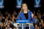 »Det giver sig selv, at næstformanden følger formanden«, udtalte Ellen Trane Nørby på landsmødet og blæste dermed til arveopgør i partiets række. 