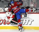 nøglespiller. Lars Eller (th) har nu scoret tre gange og haft en målgivende assist i de to første kampe for Montreal. 