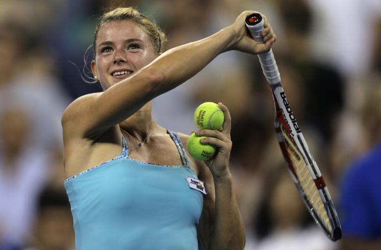 Favorit. Camilla Giorgi slog tidligere på året Caroline Wozniacki og viste niveau til også at kunne besejre Renata Voracova. 
