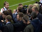 eftertragtet. På VM-holdets første træning i Helsingør ville Nicklas Bendtner ikke svare på spørgsmål om Arsenal - kun om landsholdet. 