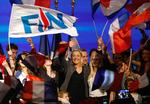 Populær. Marine Le Pens Nationalfront står ifølge meningsmålinger til at få mellem 21-24 pct. af stemmerne ved valget til EU-parlamentet næste forår. 