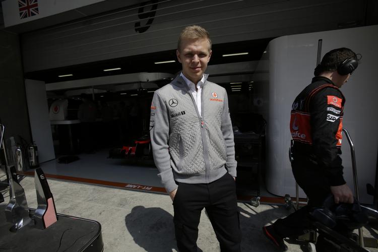 Visit. Kevin Magnussen kender setupet hos McLaren som følge af testkørsler og besøg til grandprixer. 