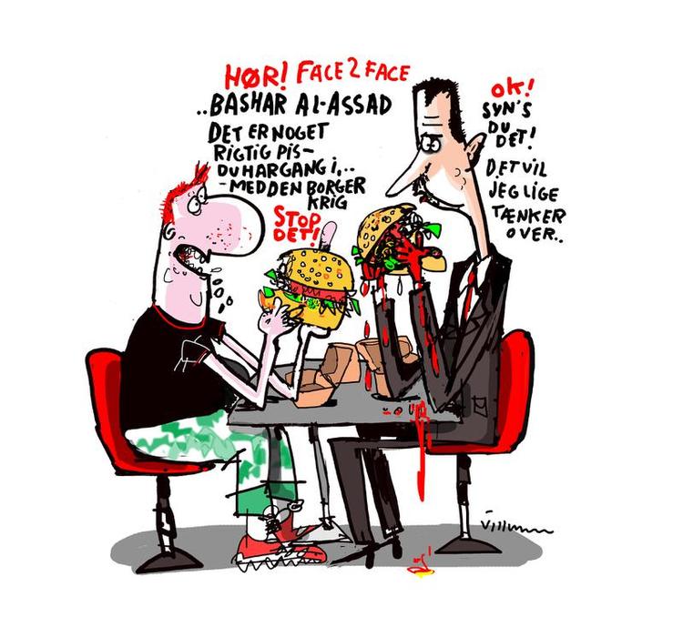 Tegning: Jørn Villumsen 