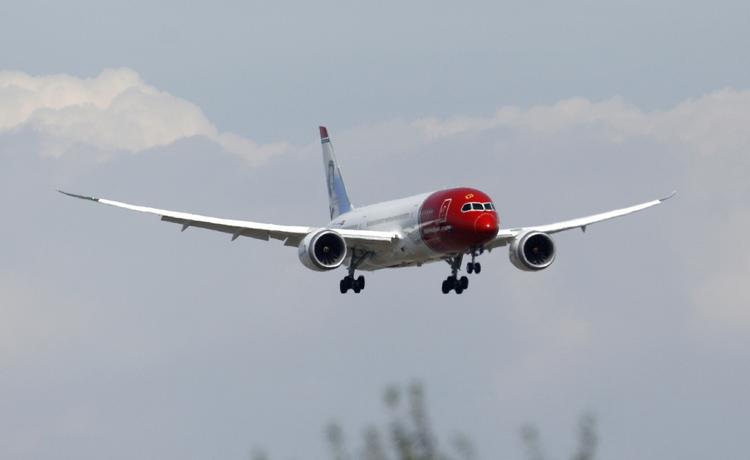 landing. Sådan så det ud, da den nye Dreamliner kom til København for første gang. 