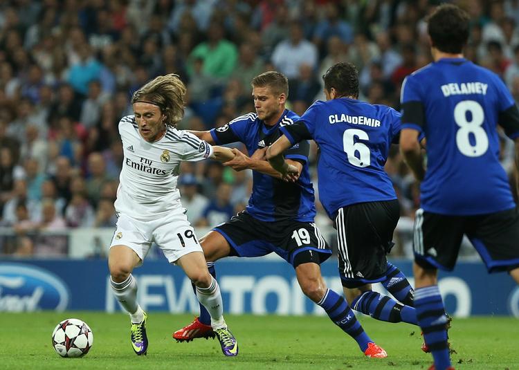 MÅLSCORER. Efter nederlaget til Real Madrid scorede Rurik Gislason i søndags mod Sønderjyske. 