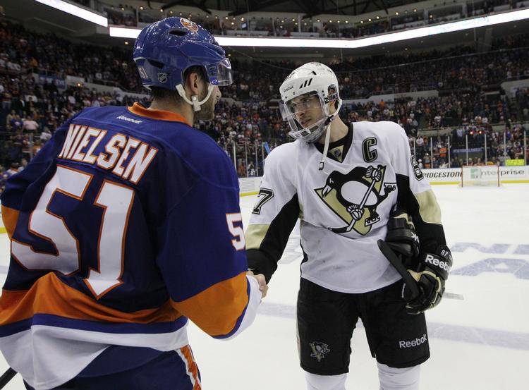 Stjerne. Frans Nielsen er det største danske navn i NHL. Han har spillet 373 kampe og lavet 198 point for New York-klubben. 