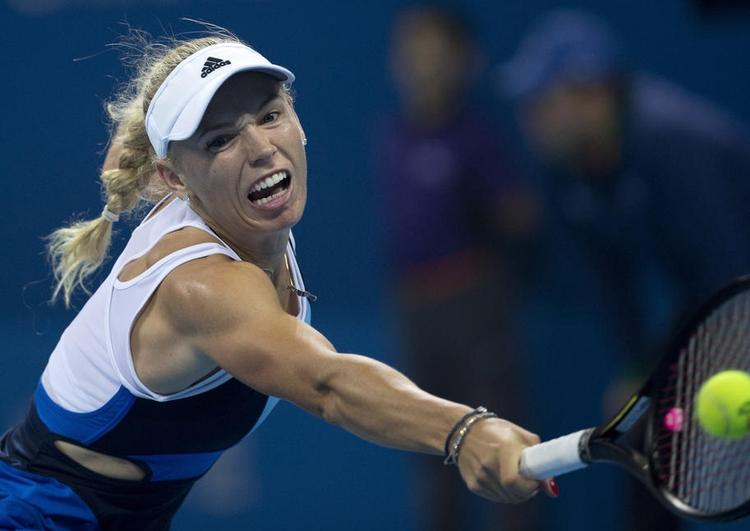 Vinder. Matchen endte med sejr til Wozniacki på 6-3, 6-2. 