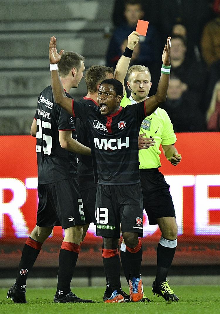 UD. FCM fik 2-2 i kampen mod Vestsjælland, hvor Izunna blev udvist. 