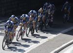 sponsor. Bjarne Riis' cykelmandskab har droppet Tinkoff, mens Saxo Bank har øget støtten. 