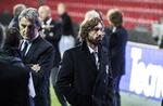 landskamp. Italiens landsholdsspillere besigtiger Parken før fredagens kamp, men Andrea Pirlo starter ikke inde. 
