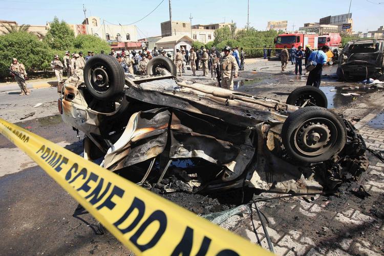 Terror. Bilbomber har været årsag til en særdeles blodig weekend i Irak. 