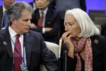BEKYMRING. Direktøren for Den international Valutafond (IMF), Christine Lagarde, er bekymret for situationen i USA, hvor politikerne ikke kan blive enige om at udvide det amerikanske gældsloft. Sker det ikke inden torsdag, er landet teknisk bankerot og ude af stand til at betale sine regninger. 