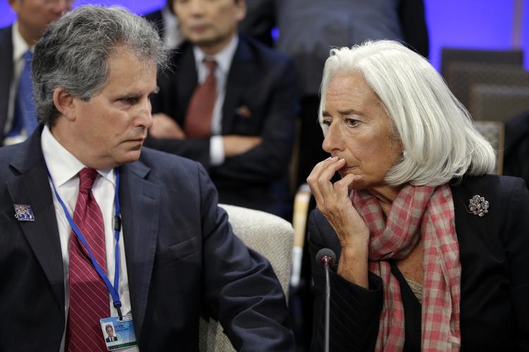 BEKYMRING. Direktøren for Den international Valutafond (IMF), Christine Lagarde, er bekymret for situationen i USA, hvor politikerne ikke kan blive enige om at udvide det amerikanske gældsloft. Sker det ikke inden torsdag, er landet teknisk bankerot og ude af stand til at betale sine regninger. 