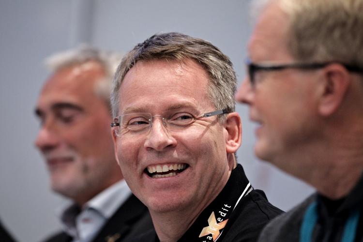 LANDSTRÆNER. Fra juli 2014 er Gudmundur Gudmundsson landstræner med Ulrik Wilbek som sportschef. 