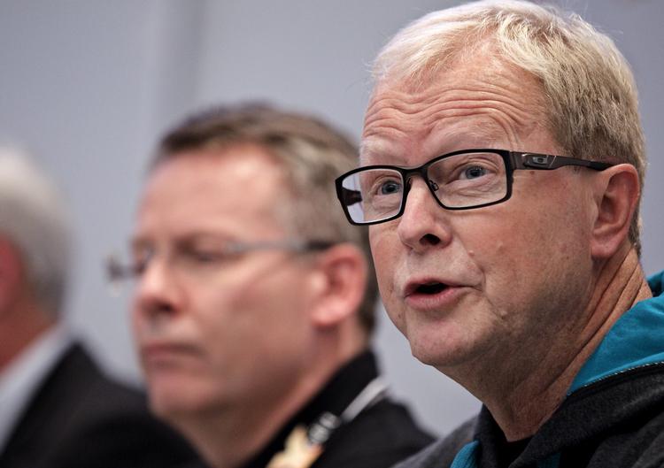 Vagtskifte. Ulrik Wilbek bliver som sportschef i DHF,  manden som den nye landstræner, Gudmundur Gudmundsson, skal referere til. 