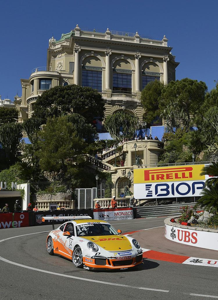 1986-2013. Sean Edwards på vej rundt i Monacos gader tidligere i år. 