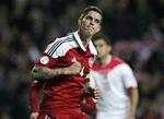 solid. Anfører Daniel Agger gik forrest med to scoringer i kampen mod Malta. 