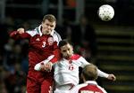 Solid. Andreas Bjelland scorede i 6-0-sejren over Malta. 