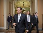 Nedstemt. Ted Cruz måtte i går se i øjnene at slaget var tabt. 