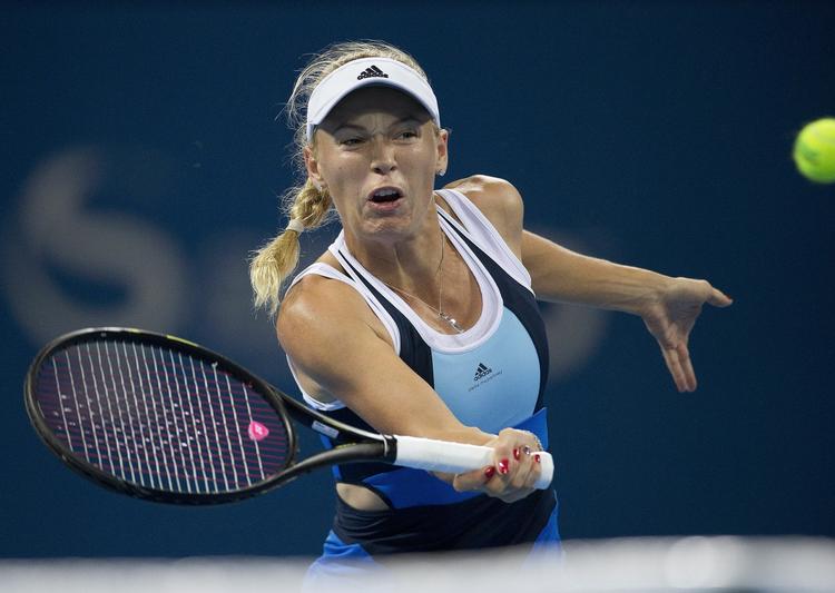 Vinder. Den danske tennisspiller vandt i aften i tre sæt 6-3, 3-6 og 6-3 over Bojana Jovanovski fra Serbien. 