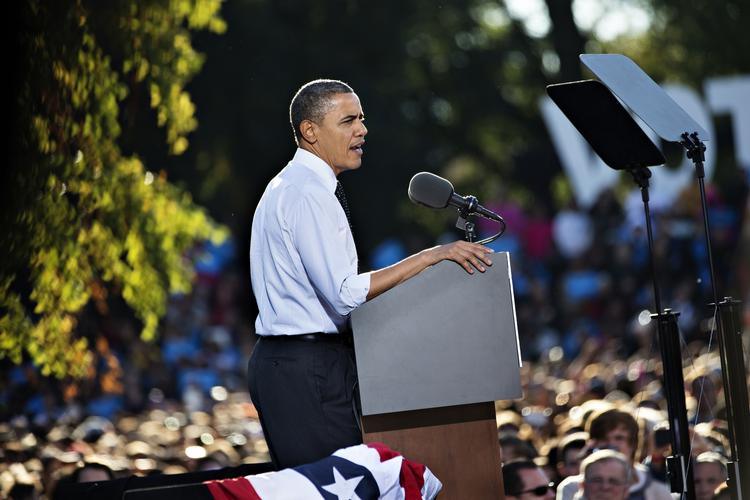 Sejrherre? Selv om Obama og demokrateren er kommet sejrrigt ud af de seneste opgør med Republikanerne må de erkende, at republikanernes dagsorden med at sænke de offentlige udgifter stadgi gælder. 