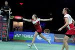 NEDERLAG. 21-16, 21-13 tabte Kamilla Rytter Juhl og Cristinna Pedersen i finalen i Odense. 