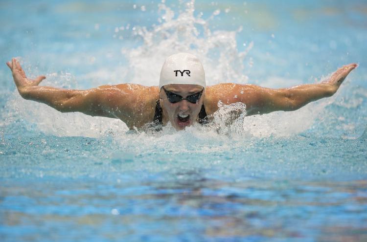 FLY-VENDE. For sjette gang i denne sæson vandt Jeanette Ottesen en World Cup-finale i butterfly. 