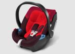 Dumpet. Den ellers meget roste autostol Cybex Aton 3 har for høje koncentrationer af det kræftfremkaldende stof naftalin. (PR Foto: cybex.dk) 