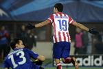 Dobbelt. Det var første gang i denne sæson Costa scorede i Champions League. 