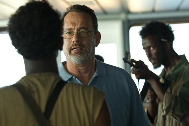 Kapret. Tom Hanks spiller kaptajn Phillips i filmen om kapringen af 'Maersk Alabama', der fandt sted i 2009 og var den første kapring af et amerikansk fragtskib i 200 år. 