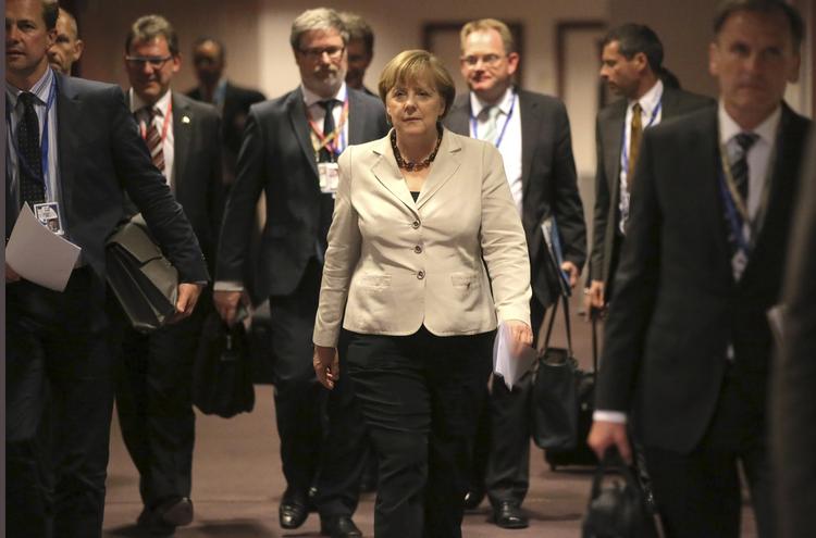 AFLYTTET. Den tyske regering hævder, at USA har aflyttet kansler Angela Merkels mobiltelefon. 