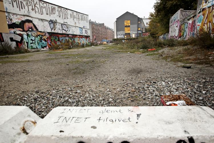 GOLD. Grunden på Jagtvej 69 har stået tom siden 2008, hvor Ungdomshuset på adressen blev revet ned. 