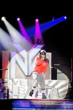 Show. Lil Wayne er godt nok en lille mand på 1,68, men sansen for iscenesættelse er stor. 