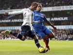matchvinder. Kampens enlige mål blev scoret af Roberto Soldado (tv.) 