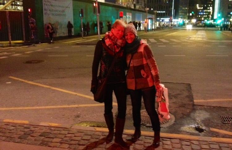 Ferietid. Maria Adersberger og Veronika Aitl har fået noget helt andet ud af deres ferie i København, end de havde regnet med. 