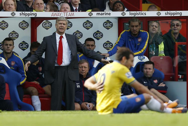 Trofæjagt. Arsene Wenger og Arsenals seneste store gevinst var FA Cup-sejren i 2005. 