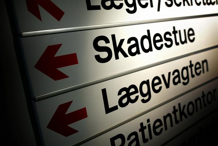 Av. Stormen fik ekstra mange patienter ind på de danske skadestuer. 