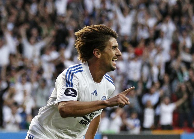Stabil. Cesar Santin har scoret mindst 10 gange i Superligaen i hver sæson siden ankomsten i 2008. I år er det dog kun blevet til et enklet pletskud. 