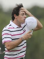 hårrejsende. Rory Mcllory er efter nogle pauvre resultater tilbage i top ved turneringen i Shanghai. 