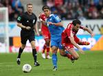 førerhold. Bayern var længe udfordret af Hoffenheim, men topholdet fik reddet sig ud af kniben. 