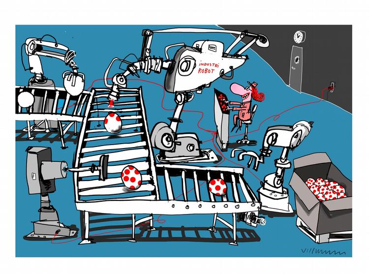 Tegning: Jørn Villumsen 