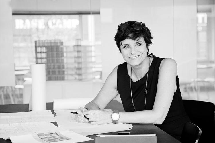 Spydspids. Lone Wiggers hører til i superligaen af kvindelige arkitekter i Danmark. 