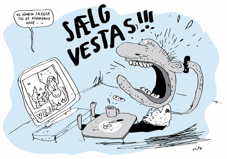 Panik: Danskerne investerer som hystader. 